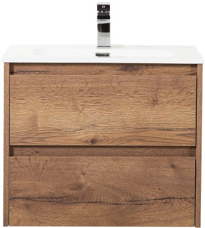 Тумба с раковиной BelBagno KRAFT-700-2C-SO-RT Rovere Tabacco 