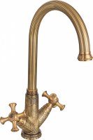 Смеситель для кухонной мойки Zorg Antic A 6005K-BR