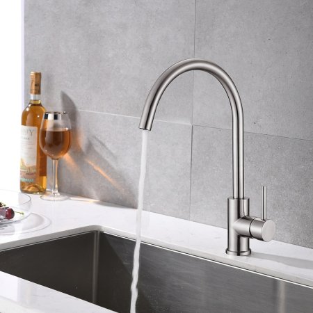 Смеситель для кухни BelBagno Armonica ARM-LAM-IN Сатин 