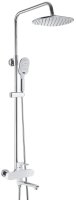 Душевая система Rose R2136F, белый/хром Душевая система Rose R2136F, белый/хром