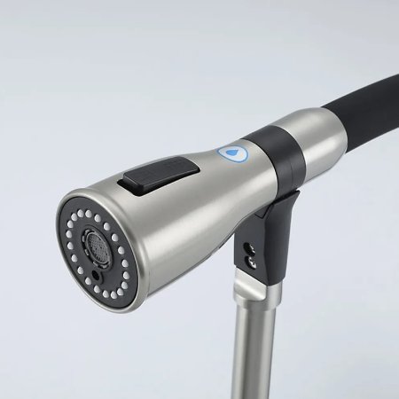 Смеситель для кухни Gappo G4399-75 Сатин Черный 