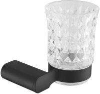 Стакан для ванной комнаты Rose RG1712H, черный