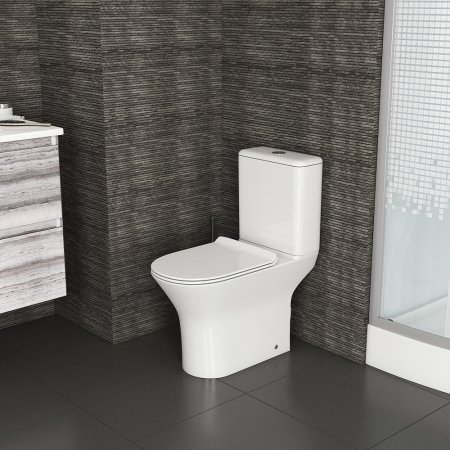 Унитаз-компакт Grossman GR-4443S с тонкой крышкой 