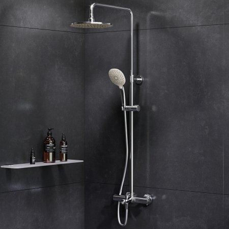 Душевая система AM.PM Spirit V2.0 F0770A510 с термостатом Хром 