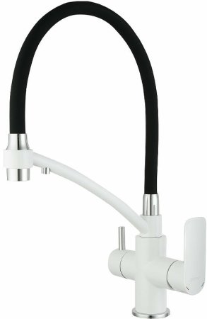 Смеситель для кухни Gappo G48 G4348 Белый Черный 