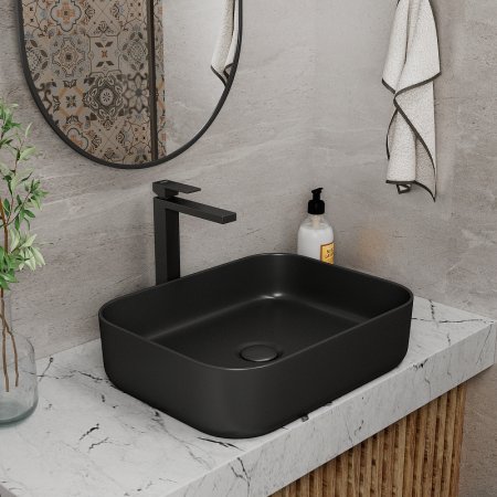 Раковина-чаша D&K Berlin 50 DT1431425 Черная матовая 