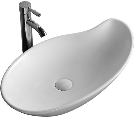 Раковина-чаша Ceruttispa 66 CR7265B СТ9594 Белая 