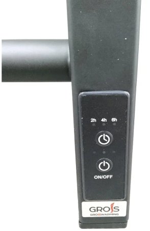 Электрический полотенцесушитель Grois Nex GR-111 50/60 П6 9005 U Черный матовый 