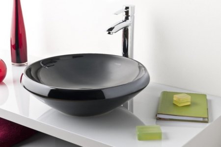 Раковина-чаша Creavit Minimal 45 MN045-00SI00E-0000 Черная 