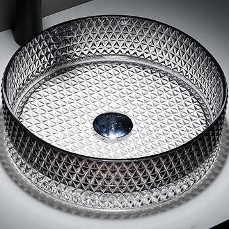 Раковина-чаша CeramaLux 36 GL10 Белая Графит 