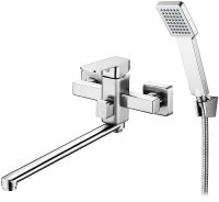 Смеситель для ванны G-Lauf NEB7-B123 универсальный Хром