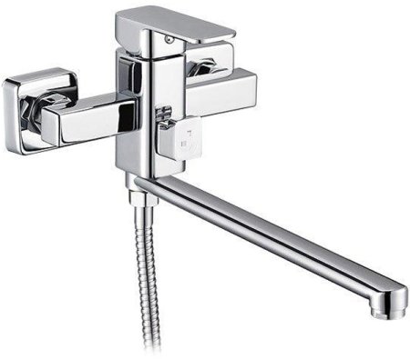 Смеситель для ванны G-Lauf NEB7-B123 универсальный Хром 