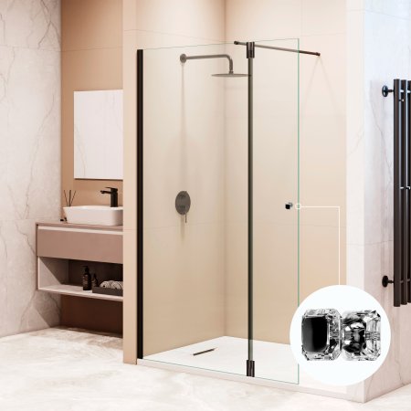 Душевая перегородка RGW WA-054B (WA-010B + Z-072B) 900 