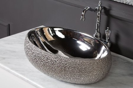 Раковина-чаша Boheme NeoArt 48 861 Серебро 