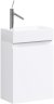 Тумба под раковину Aqwella Леон 40 Ln-MP.01.04/W подвесная Белая 