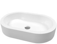 Раковина-чаша Whitecross Malachite A 55 0721.055035.100 Белая глянцевая