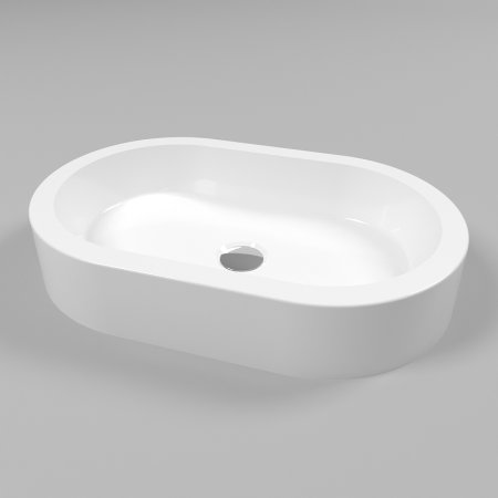 Раковина-чаша Whitecross Malachite A 55 0721.055035.100 Белая глянцевая 