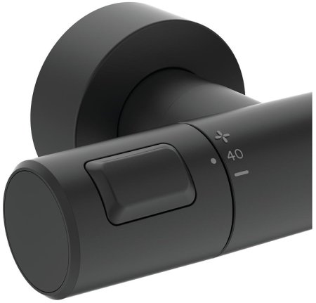 Душевая система Ideal Standard Ceratherm T25 A7545XG с термостатом Черная матовая 