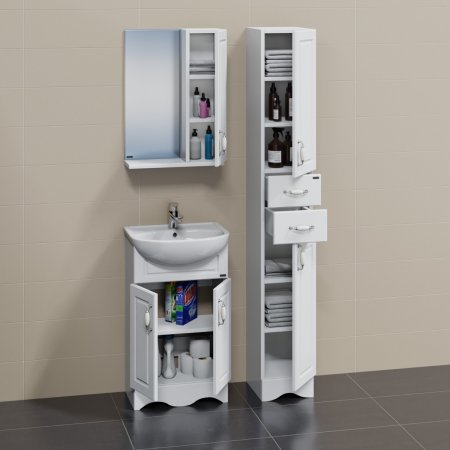 Тумба Санта Верона 50 с умывальником Уют 50 