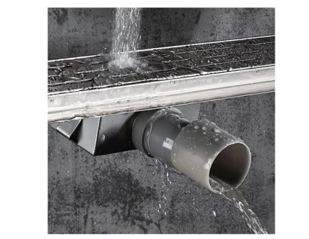 Душевой лоток Gappo G88007-1 нержавеющая сталь 800x70 мм 