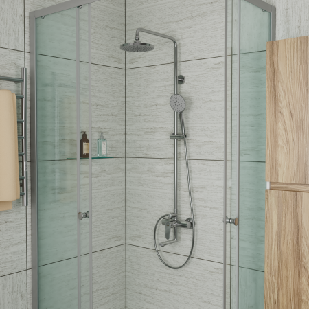 Душевая система D&K Bayern.München хром (DA1563701B18) 