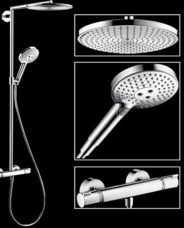Душевая система Hansgrohe Raindance Select S 27133000 с термостатом Хром 