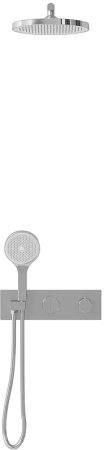 Душевая система Vincea VSFW-422T2CH с термостатом Хром 