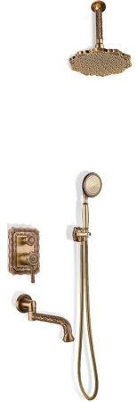 Душевая система Bronze de Luxe Windsor 10137/1F Бронза 