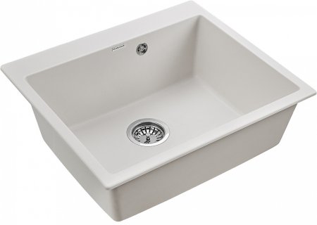 Мойка кухонная Paulmark Kante PM106052-WH белый 