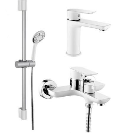 Комплект для ванной комнаты GANZER SUSANNE GZ21037F WHITE\CHROME 