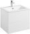 Тумба под раковину Aquaton Сохо 60 1A258001AJ010 подвесная Белая глянцевая 