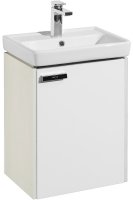 Тумба под раковину Aquaton Йорк 48 М 1A170901YOAY0 подвесная Белая Выбеленное дерево