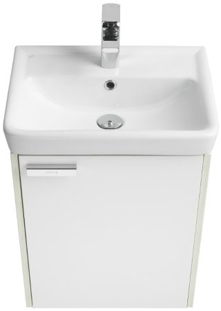 Тумба под раковину Aquaton Йорк 48 М 1A170901YOAY0 подвесная Белая Выбеленное дерево 