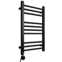 Полотенцесушитель электрический GROIS Barcod GR-015 45х70 П10 черный