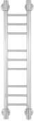 Полотенцесушитель электрический узкий Energy Ergo2 P 850x200, форма лесенка прямая, цвет хром, скрытое/наружное подключение, 850мм x 234мм 