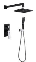 Душевая система (встраиваемая) Boheme Venturo 374-B Черный / хром
