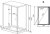 Душевая кабина Timo Premium Puro Н-510 R 