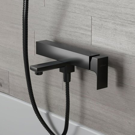 Смеситель для ванны Paini Grazia 21PZ111 Черный матовый 