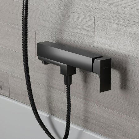 Смеситель для ванны Paini Grazia 21PZ111 Черный матовый 