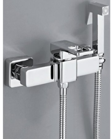 Смеситель для душа с гигиеническим набором ViEiR V353552 Хром 