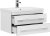 Тумба с раковиной Aquanet Верона 75 белый (подвесная 2 ящика) 
