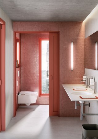 Унитаз биде Roca Inspira In-Wash 803060001 подвесной с сиденьем Микролифт 