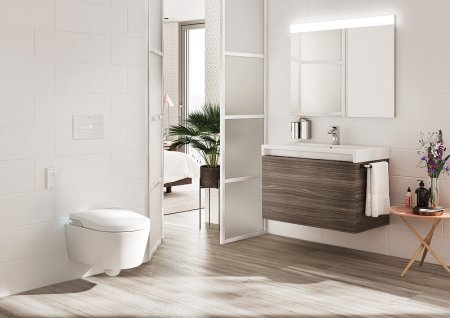 Унитаз биде Roca Inspira In-Wash 803060001 подвесной с сиденьем Микролифт 