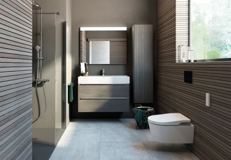 Унитаз биде Roca Inspira In-Wash 803060001 подвесной с сиденьем Микролифт 