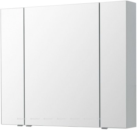 Зеркальный шкаф Aquanet Алвита New 100 Серый 