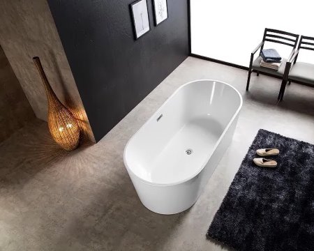 Акриловая ванна Azario Bristol 170х80 BRI17080 без гидромассажа 