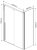 Душевой уголок Vincea Lugano 130х80 VSR-1L8013CLB-1 профиль Черный стекло прозрачное 