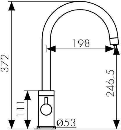 Смеситель для кухни Kaiser Merkur 26744-3 Бронза 