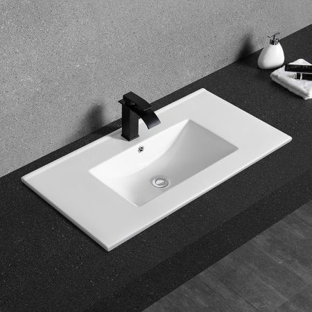 Раковина CeramaLux YJ803-90 врезная 