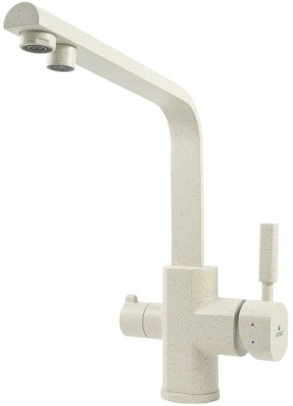 Смеситель для кухни Kaiser Decor 40144-11 Бежевый мрамор 